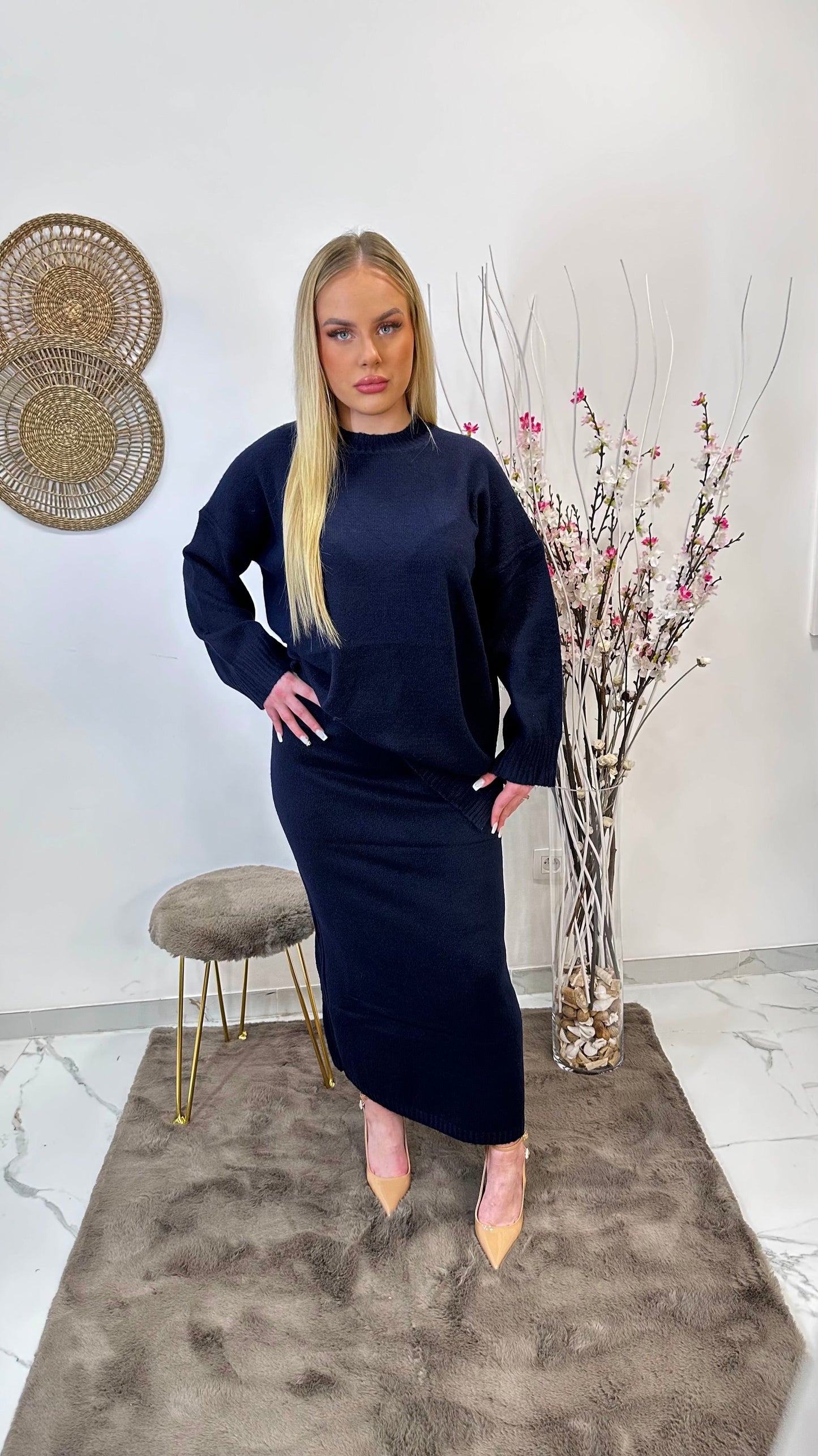 ENSEMBLE JUPE MAILLE