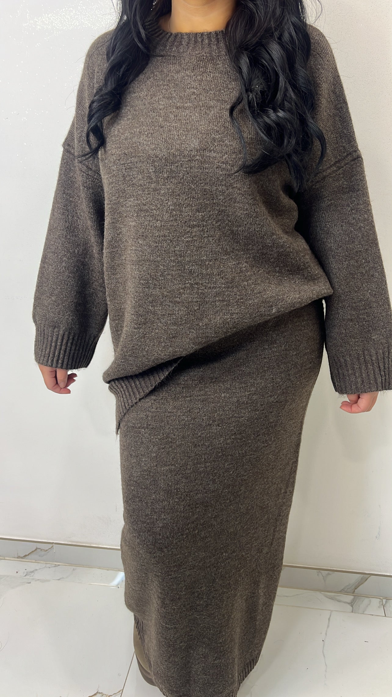 ENSEMBLE JUPE MAILLE