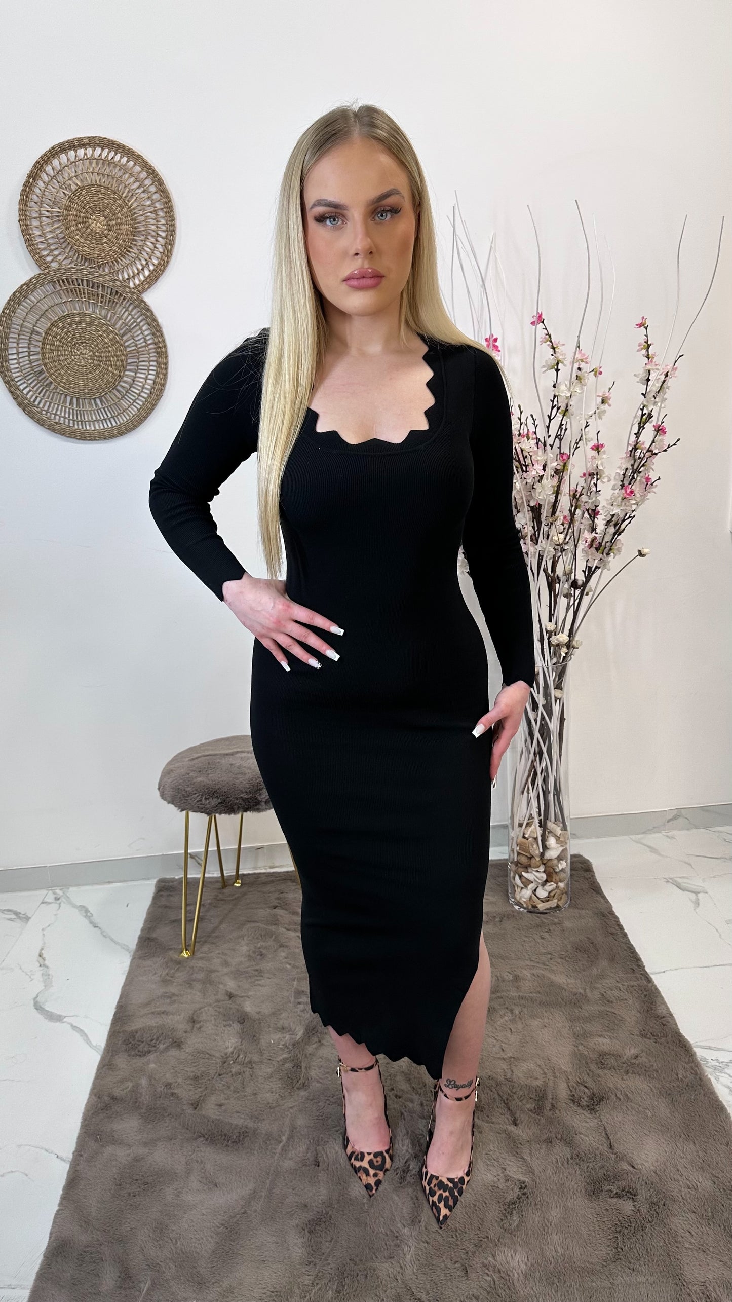 Robe Longue à détails